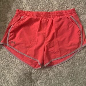 Under Armour Women's Pink Athletic Shorts